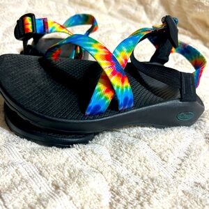 Women Chaco Z1 Class Sport sandals - Tie dye - size 8 wide
